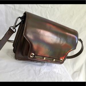 Vince Camuto holographic crossbody